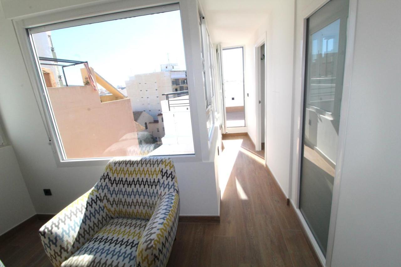 Ferienwohnung Atico Loft De Lujo Con Terraza Espectacular Y Vista A Los 2 Castillos Alicante Exterior foto